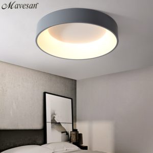 Round Modern Led Ceiling Lights For Living Room Bedroom Study Room Dimmable RC Ceiling Lamp Fixtures Innrech Market.com