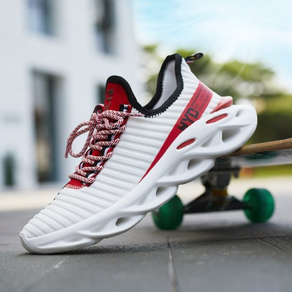 Summer Trend Style Men s Casual Shoes 2019 New Fashion Breathable Mesh Light Personality Sneakers Flying 2 Summer Trend Style Men's Casual Shoes 2019 New Fashion Breathable Mesh Light Personality Sneakers Flying Weaving Tenis Masculino
