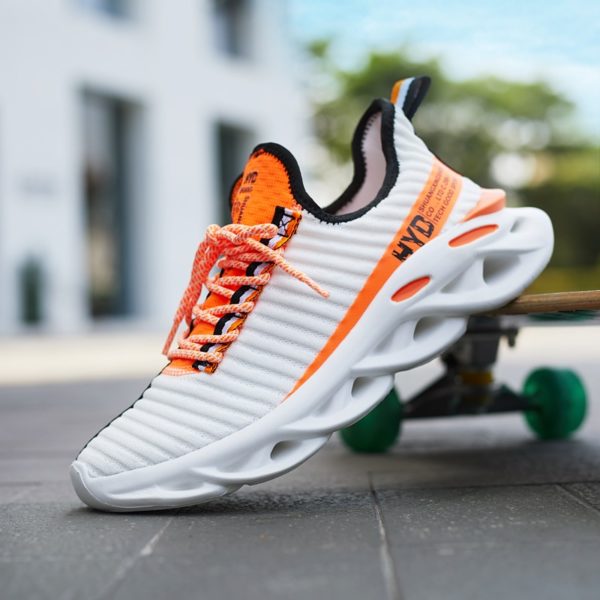 Summer Trend Style Men s Casual Shoes 2019 New Fashion Breathable Mesh Light Personality Sneakers Flying Summer Trend Style Men's Casual Shoes 2019 New Fashion Breathable Mesh Light Personality Sneakers Flying Weaving Tenis Masculino