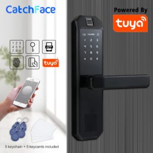 WIFI Smart Fingerprint Door Lock Code Card Key Touch Screen Digital Password Lock Electronic Door Lock Innrech Market.com