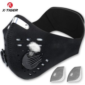 X Tiger Pro Cycling Face Mask With Filters Breathable Cycling Mask Activated Carbon Anti Pollution Sport Innrech Market.com
