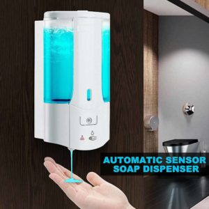 400Ml Automatic Liquid Soap Dispenser Smart Sensor Touchless ABS Electroplated Sanitizer Dispensador For Kitchen Bathroom Innrech Market.com