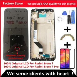 10 Touch Original LCD For Xiaomi Redmi Note 7 LCD With Frame Display Screen Replacement For Innrech Market.com
