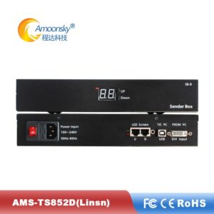 Amoonsky Led Video Screen Sender Box With Linsn TS802 Sending Card And Meanwell Power Supply Included Innrech Market.com