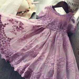 Girl Dress Kids Dresses For Girls Mesh Casual Lace Embroidery Princess Baby Girl Clothes Summer Sleeveless Innrech Market.com