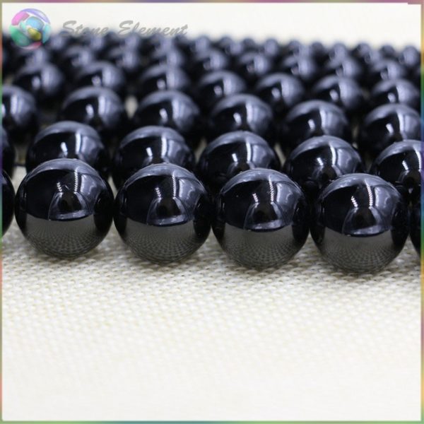 Natural Black Tourmaline Loose Round Beads 4mm 6mm 8mm 10mm 12mm 3 Natural Black Tourmaline Loose Round Beads 4mm,6mm,8mm,10mm,12mm
