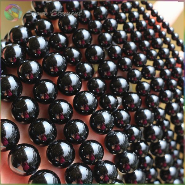 Natural Black Tourmaline Loose Round Beads 4mm 6mm 8mm 10mm 12mm 5 Natural Black Tourmaline Loose Round Beads 4mm,6mm,8mm,10mm,12mm