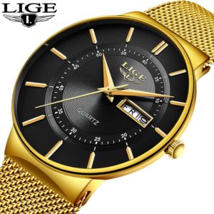 Relogio Masculino 2019 LIGE New Mens Watches Top Brand Luxury Ultra Thin Quartz Watch Men Steel Innrech Market.com